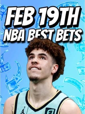 NBA Picks February 19th. #nbapicks #nbapickstoday #fyp #nbabets #creatorsearchinsights 