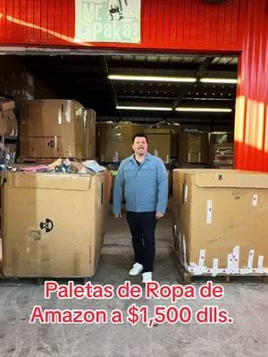 Paletas de Ropa de Amazon con 800 piezas a $1,500 dlls.  8107 S. 23 St. McAllen Texas 78503  ☎️9565725669 #amazon #ropadeamazon #ropaamericana #proveediresconfiables #proveedoresdirectos #mrpakas