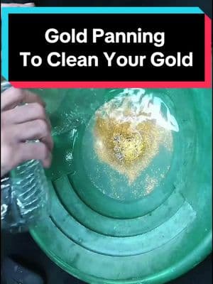 Replying to @joey westgate Gold Panning To Clean Your Gold Has Always Been The Best way!  👑  #goldpanning #gold #goldscrap #goldmelt #goldmelting #coalminer #goldextraction #goldbacks #goldback #fyp #cpu #cpucooler #scrapping #metal #alluminium #brass #copper #scrapyard #scrappingmetal #icchip #jewelry