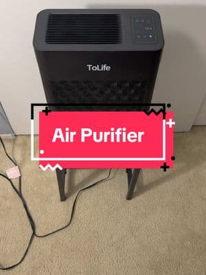 Having an air purifier is a must in any home.  #airpurifier #airpurifiers #airpurifierhepafilter #carbonfilter #tolife #tolifeairpurifier 