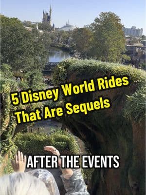 Disney rides that are sequels to films #disneyworld #cosmicrewind #guardiansofthegalaxy #tianasbayouadventure #magickingdom #frozeneverafter #princessandthefrog #frozen #pandoraworldofavatar #flightofpassage #naviriverjourney #avatar #epcot #animalkingdom #creatorsearchinsights 