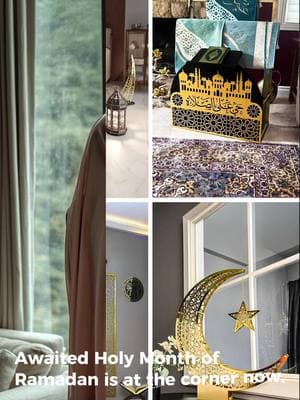 Ramadan is at the corner now. Waxing Crescents, Praying Rug Holders and other Ramadan Decorations. Guests & Kids will surely have visions of Ramadan in their minds⭐🌙 #RamadanDecor #RamadanCrescent #RamadanDecorations #IslamicDecor #RamadanHomeDecor #SpiritualDecor #Ramadan2025 #EidDecorIdeas