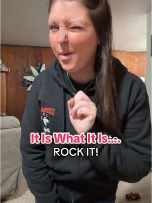 Rock it til your socks fall off!😆 #rockit #spacebuns #hairtok #overit #itiswhatitis #justjulie #bestiecommunity #foryou #fyp 