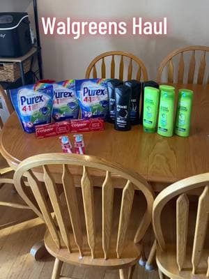 I love a good couponing deal ❤️❤️ #sahm #mom #couponing #coupon #money #save #purex #toothpaste #shampoo #kids #moneysavingtips #couponcommunity #couponersoftiktok 