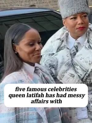 5 Famous Celebrities Queen Latifah Has Had Messy Affairs With！#foryou #fyp #celebrities #stars #famous #actor #hollywood 