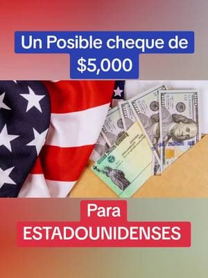 Enormes Noticias Un Posible cheque de $5,000 para estadounidenses #elonmusk #informacion #trump #noticias #ayudaeconomica #cheques #chequesdereembolso