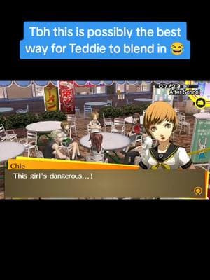 Persona 4 is so good and hilarious, btw I might start posting Fortnite again cause of the new season but trust I will continue posting persona 4 after 😎👍 #persona4 #persona4golden #teddiepersona4 #persona #teddiegyat #fyp #fypシ 