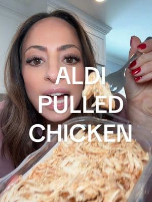 ok this was SO good. Very impressed. Will be repurchasing! @ALDI USA #aldi #aldifinds #firstimpression #tryingfood #chicken #pulledchicken #aldiusa #alditiktok #lunch #lunchideas #fyp 