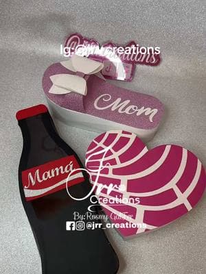 Cajas para mamá! ORDENA EN TU COLOR FAVORITO POR IG✨✨✨ File digital de @Geraldine’s Creations código de descuento JRRCREATIONS25 #craft #crafts #papercraft #box #3dbox #custombottle #coca #cocacola #pan #concha #chanclas #chancla #sandalia 