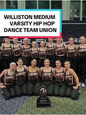 Williston Wonderettes in the Medium Varsity Hip Hop #finals! So proud of this team and thank you for having me on board as a consultant. 4th place finish - let’s go Williston!  #danceteamunion #nationals #highschool #varsity #hiphop 