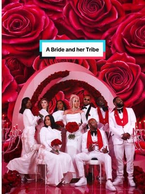 Just bride and her tribe #weddingday #NFLwedding #destinationwedding #weddingvideo #contentcreator 