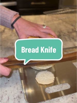 Game changed ✔️ #breadtok #homemadebread #sourdough #breadknife 