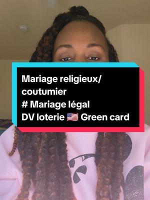 Replying to @giroilungaMariage religieux/ coutumier  # Mariage légal  DV loterie 🇺🇲 Green card  #dvloterie #dv #dvlottery #greencard #unegaouauxusa #premiergaouauxusa #abidjan225🇨🇮 #lome #cotonou229🇧🇯 #ouagadougou #dakar #niameyniger🇳🇪💃🏻🔥 #kinshasa🇨🇩 #brazzaville🇨🇬 #usa 