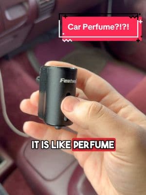 Car Perfume? It’s real - and it works. Check it out for yourself. #Featwell #AirFreshener #FYP #Car #Cars 