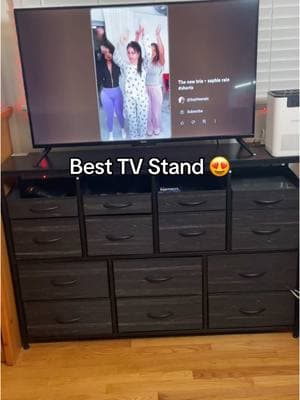 TV Stand From TikTok Shop #tvstand #tvstands #tvstanddresser #dresser #dressers #tvstanddecor #creatorsearchinsights 