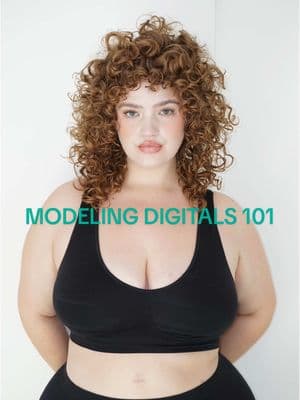 modeling digitals 101 ✨ #greenscreen #digitals #plussizmodel #model #plussizefashion #plussizeedition #naturalmakeup #modelingagency #curlyhairroutine 