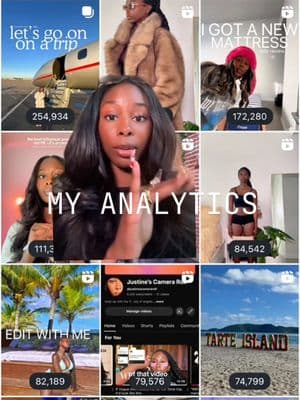 ⭐️✨Influenceher series EP 3:  MY ANALYTICS (do u want this monthly?)⭐️✨ growth isn’t just a mindset, it’s a metric so let’s take a peek at mine 🫣 I actually hate looking at my analytics or numbers at all but this was so much less scary than I thought! #instagramtips #instagramgrowth #instagramcaptions #tiktokgrowth #tiktokgrowthtips  