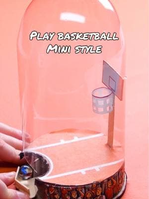 Swish! Who needs a real court when you’ve this? 🏀📦 #blossom #basketball #basketballgame #cardboardgames #diygames #diytoys #basketballtoy #crafts #craftagame #MarchMadness #mini #minibasketball #hoops 