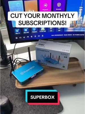 The Superbox is the perfect way to get rid of those monthly subscriptions! #superbox #streaming #cabletv #tech 