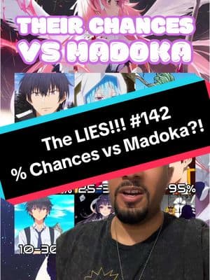 THESE are their chances of beating Madoka (Madoka Magica)?! @elimori22 Why would you LIE like this?! #Anime #Manga #fyp #Fight #Battle #MadokaMagica #Madoka #vs #Dragonball #Granolah #SailorMoon #FireForce #Shinra #Umineko #Featherine #thattimeigotreincarnatedasaslime #Rimuru #themisfitofdemonkingacademy #Anos #GodofHighSchool #Daewi #InstantDeath #YogiriTakatou #awildlastbossappeared #RuphasMafahl #Debate #MidnightDre #greenscreensticker #greenscreen #creatorsearchinsights 