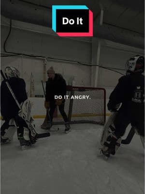 You’re not always gonna feel like putting in the work, but that’s the difference between goalies who stay average and the ones who actually get better. Skating sucks, edge work is brutal, and yeah, you’d rather just stop pucks. But the truth is, you don’t have to love every part of the process—you just have to do it.  The guys who push through the days when they don’t feel like it are the ones who show up in big moments. So when you’re tired, frustrated, or just not in the mood, remind yourself why you started. Nobody sees the extra reps, but they sure as hell notice when you’re a step ahead in the crease 💯 #hockey #icehockey #hockeygoalie #hockeyplayer #hockeycoach #goaliecoach #NHL #krisrenfrow #hockeytraining #goalietraining #hockeygym #goaliegym #hockeymom #goaliemom #hockeydad #goaliedad #hockeydrill #goaliedrill #padbudder #blackandmetalfitness 