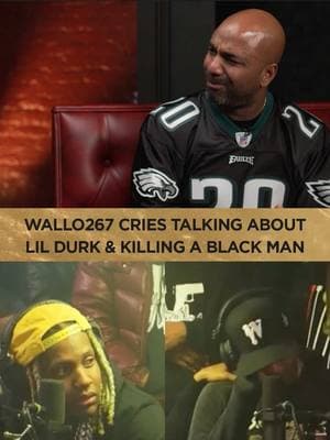 "If a Black man kills me, you're going to hear my scream until life ends for everybody. You're going to hear my pain. My tears are going to flood the ghettos of America. I don't care about nothing else, but don't let me go out like that. ... I don't want to hurt your grandma." - #Wallo #lildurk 