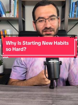 Why Is Starting New Habits so Hard? #habits #newhabits #selfgrowth #selfgrowthjourney #selfdevelopment #habitformation #createnewhabits #howtocreateahabit 