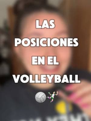 Posiciones en el voleibol🏐🔥. ¿cuál es tu favorita?‼️.#volleyball #voleibol #reglas #volleyballworld #deportesentiktok #roles #fyp #fypシ 