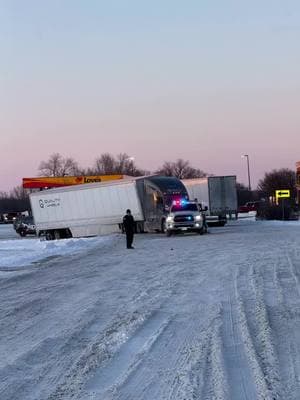 Snow storm 02/2025. We love this weather! #fyp #brinestowing #heavywrecker #slowdownmoveover #towlife #slowdownmoveover #millerindustries #towwife #1150rotator 