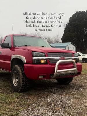 Think it’s that time again. This summer she will be back out. #kentucky #floodwater #blizzard #trucktiktok #fypシ #life #cateyechevy #cammed #summertimeready #goodolekentucky #fypシ゚viral #kentuckyweather 