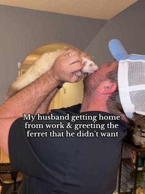 No stronger bond then a dad with the pet they “didn’t want” #tuna#tunahaul#ferret#ferretsoftiktok#ferrettok#pets#fyp#foryou#foryoupage#animaltok#dogtok#cattok#babytok#toddler#momtok#momlife#dogsoftiktok#funnyanimals#funnypets#animalvoiceovers#voiceover#southerngirl#PetsOfTikTok#zoo#Home#house#clothes#wildlife#wildliferehab#georgia#southgeorgia #baby#toddler#momhack 