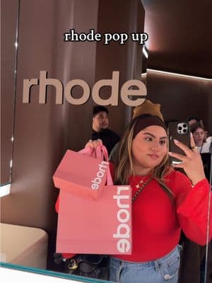 🤎@rhode skin pop up was so amazing! manifesting being added to rhode’s PR and getting invited to their events  . #rhodepopup #laevents #lacontentcreator #influencerevents #sugarcookiepeptide #popupexperience  . @Hailey Bieber 