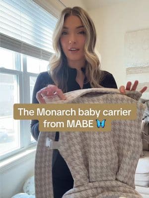 My favorite baby carrier is the Monarch from @MABĒ Carriers 🩵🦋 I’ve been getting a few questions on some videos about which carrier I’m using, so here’s everything you need to know! My baby is 4.5 months old and 15 pounds 🤍 I wanted the Artipoppe so bad (still kinda do lol), BUT this was a much more practical & affordable choice without having to sacrifice the cute style! I think they’ve even come out with more patterns since I’ve gotten mine 👀 We’re getting micro with the details on how to adjust & when, because I could have really used a video explaining it back when I first starting using it and I want this to help all the new mamas and soon to be moms 😘   Not only am I able to get a ton of things done using this, but he naps so long when I’m wearing him that it’s kind of a win win! We’re loving this snuggly stage :) #babycarrier #mabebabycarrier #babyregistry #babyregistrymusthaves #registrymusthaves #babyitems #babywearing #contactnap #ftm #firsttimemom #MomsofTikTok #babyroutine #newborn #naptime #4monthsold #2monthsold #3monthsold #momtok #artipoppe @Artipoppe 