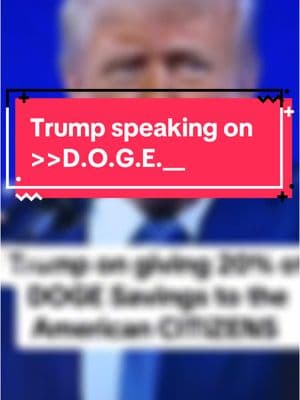 @President Donald J Trump SPEAKING ON #DOGE #PresidentTrump #capcut #yessir #politics #theman #ourmoney #ourcountry #taxpayers #SHAREPLS #creatorsearchinsights #fyp #foryoupage #trendingnews #pressrelease #whitehouse #elonmusk #trump #maga #likesharefollow #sharethis #america #americans #viraltiktok #editsbyt #theresa #breakingnews #newsalert #official #djt #trumpnews #trump #vance #relatable #iykyk #landofthefree #usa🇺🇸 