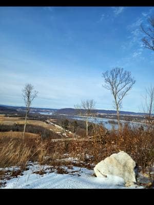 30 minutes north of Harrisburg Pennsylvania. state gamelands 254 nice views of the Susquehanna river. trail was really icy pretty much the entire way but manageable.  can't wait to see this trail in summer.  #fyp #pa #getoutside #naturevibes #Hiking #stategamelands254 #susquehannariver 