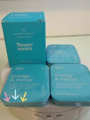 Neuro mints perfectas para cualquier momento del dia.  #neuromints #energia #concentracion #focus #sinazucar #focusmode #TikTokShop #paratiiiii #tikrokshopfind 