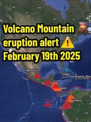 Volcano mountain  🌋  Volcano update! February 19th 2025 Video took longer than normal to make.Because there is so much volcanic activity.Watch this! #volcanomountain #volcanoeruption #Volcanic #eruption #volcanoalert #volcanoalarm #volcanic  #Prophecy #landsinking #Landrising #mountainscrumbling #Mountainsforming #trending #viral #tiktok #fy #fyp #fyf #tiktok #reel #reelreels #foryoupage #foryoufeed #like #follow #duet #share #subscribe #letsgo #liverightnow #joinup #breakingnews  #creatorsearchinsights 