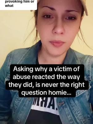 Replying to @Suko Focusing on a victim’s reaction is never going to be part of the solution… #victimblaming #justleave #narcabuseawareness #victimblamingmuststop #victimblamingisnotok #reactiveabuseawareness #reactiveabuseisreal #victimshaming #dvabuseawareness #whatwouldyoudo #givemeabettersolution #narctok 