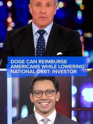 James Fishback, an investor who came up with the "#DOGE Dividend" concept, joins "#CUOMO" and says the American people not only deserve compensation, but also trust between the taxpayer and government.