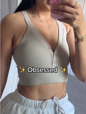 Obsessed with it! 🤩 #TikTokShop #sportsbra #bralette #fashiontiktok #OOTD #ootdinspo #ootdinspiration 