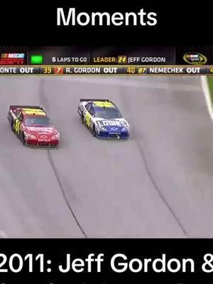 Even though this isn't the same Atlanta track as it is now there were so many awesome memories before the repave. This is one of my favorites especially being a Gordon fan. It's really cool seeing 2 teammates battle it out for the win. You can't race any cleaner than this! This win showed that Jeff still meant business proving all the doubters wrong. I am looking forward to Atlanta this weekend as I will be posting more Atlanta content this week but sometimes I miss THIS Atlanta. What is your favorite Atlanta moment? What are some moments you'd like to see on here? #fyp #foryoupage #nascar #nascartiktok #nascarthrowback #jeffgordon #jimmiejohnson #hendrickmotorsports #atlantamotorspeedway #2011 #throwback #viralvideo 