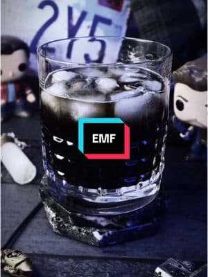 EMF from Supernatural 📻  - - - - #nerdytavern #cocktail #mixology #cocktails #bartender #supernatural #thewinchesters #savingpeoplehuntingthingsthefamilybusiness #winchesterbrothers #carryon #carryonmywaywardson #deanwinchester #samwinchester #jensenackles #jaredpadalecki #emf #electromagneticfrequencies @The CW @JPadalecki 