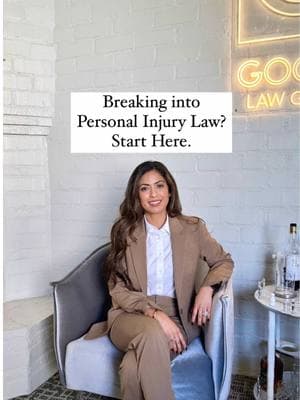 You may not know this about me, but I launched my own law firm and learned two new areas of law at the same time.  If you want to get into personal injury, but are not sure where to start, my biggest advice is to jump right in and start getting hands-on experience. If you’re a lawyer in another practice area, co-counsel with an experienced PI attorney! If you’re a law student, find internships where you’ll be exposed to real cases. My other biggest tip is to not overlook the smaller cases. They’ll teach you everything from intake to litigation. Lawyers, are you practicing in the area you originally planned? Why or why not? _________  #personalinjurylawyer #lawyertips #lawcareer