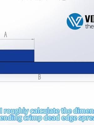 Calculation method of size conversion relation between bending pressed dead edge and right angle#VoraPressBrakeTooling #sheetmetalbendingtooling #vorapress #sheetmetalbendingtooling #pressbrakebending #pressbrakemetal #bendingmetalmachine #TURMPF #pressbraketool #amada #HARSLE #LVD #sheetmetalworker #pressbrakepunch 