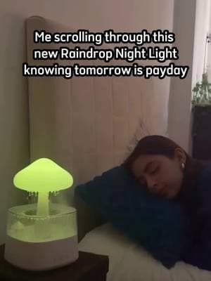 Please check showcase! #nightlight #chill #raindrop 