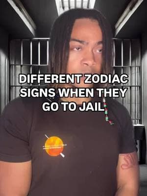 Zodiac Sign When They Go To Jail 😅#zodiacsigns #astrology #thatzodiacguy #zodiactiktok #adtrologytiktok #zodiactok #fyp #foryoupage 