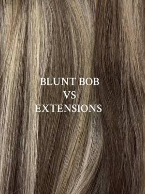 blunt bob vs extensions watch to the end to see who won this service isn't easy if her hair wasn't so fine she probably could have used 3 rows, but 2 is enough for this clients texture and thickness It's the length and cut that makes this one tricky ESPECIALLY that face frame area being a 90° angle for a blunt bob, that angle needs to be nearly cut off completely to blend into newly added length So, I did what magic I could without cutting her natural much; and it blended pretty damn well two rows of two different colors (my favorite way to customize extensions) installed with my own branded essentials kit Using 7" swivels from @fancyscissors DISCOUNT CODE "UDX" FOR $ OFF FANCY SCISSORS  #fancyscissors #bluntbob #hairextensions #extensioninstall #extensionspecialist 