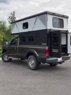 Pickup Backpack Box off-road RV#RV # #crosscountryRV #Rvtour #RVathome #rvcamping #AdjustableroofRV #heavytruckRV #offroadrv  https://innaturemanufacturer.com/products/travel-trailer-series/pop-up-tent-pickup-truck-camper/