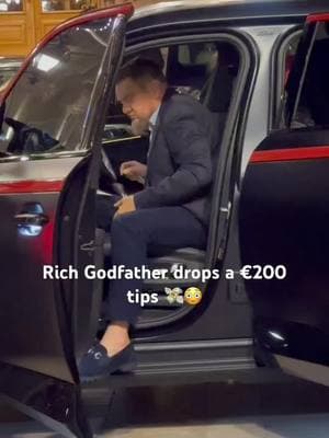 Rich Godfather drops a €200 tips 💸😳 #automobile #monaco #millionaire #rich Billionaire boss 100€ tips to valet #millionaire The Godfather’s Return to Monaco 😎 #automobile #monaco #rich #luxury #millionaire 