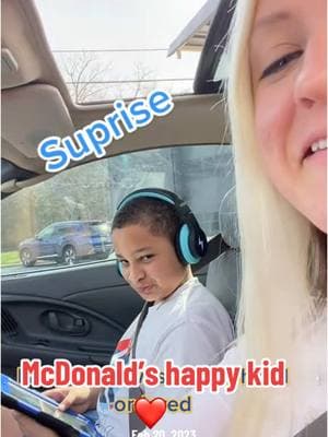 #jonesattheendoftheblock #mamajones #mcdonalds #happykid#jonesfamily 